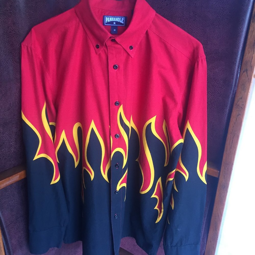 Brooks & Dunn fire shirt. Country classic